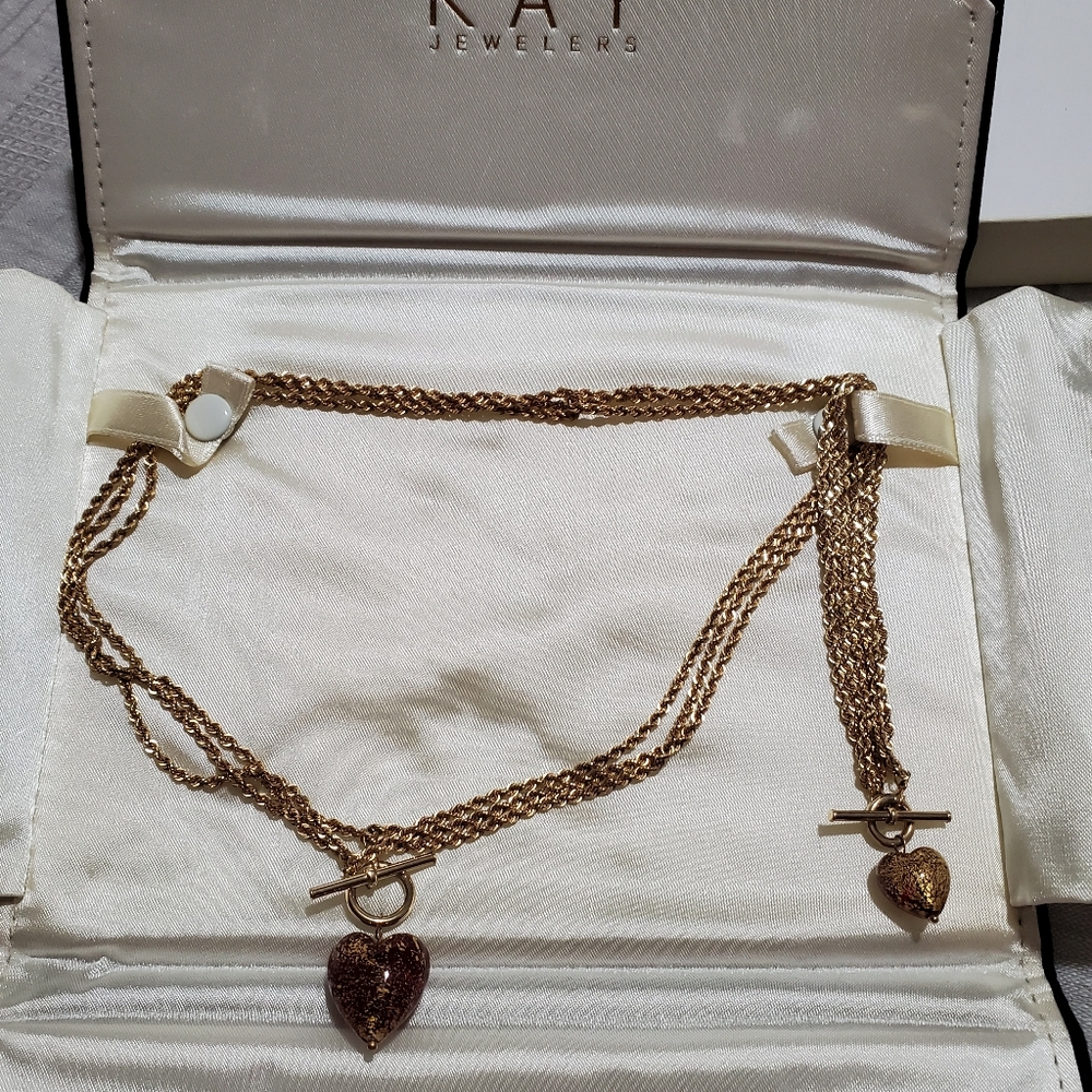 Necklace and bracelet